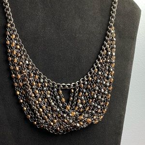 Beaded Bib Necklace